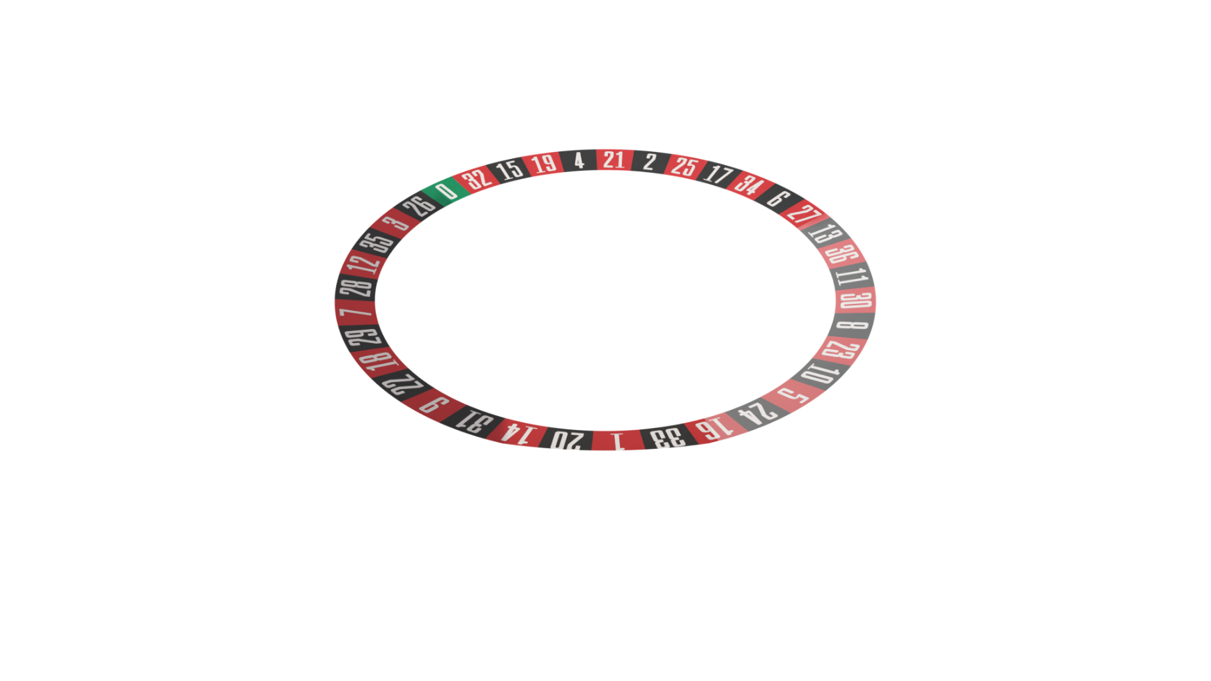roulette wheel section